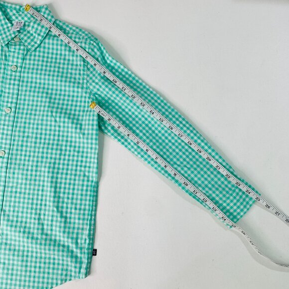 GAP Kids Boy's M 2-pc Short Sleeve Tee and Long Sleeve Button Down Shirt M 8 - Picture 5 of 9